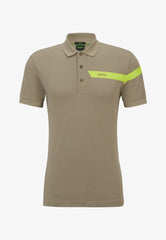 HUGO BOSS PAULE SLIM FIT POLO | LIGHT GREEN VERY
