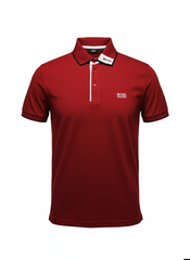 HUGO BOSS MEN’S PREMIUM POLO SHIRT | RED