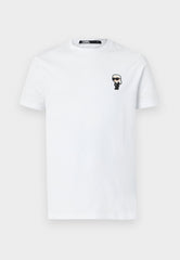 KARL LAGERFELD CREWNECK T-SHIRT | WHITE