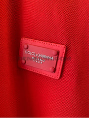 DOLCE & GABBANA MEN SLIM FIT CLASSIC POLO SHIRT | RED