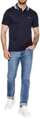 HUGO BOSS COTTON PHILLIPSON 101 POLO SHIRT SLIM FIT | NAVY