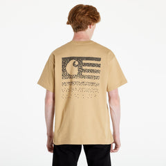 CARHARTT WIP S/S RELAXED FIT FADE STATE T-SHIRT | DUSTY H BROWN
