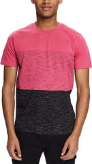 ESPRIT MEN T-SHIRT RELAXED FIT | DARK PINK