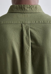 POLO RALPH LAUREN SLIM FIT OXFORD SHIRT | OLIVE GREEN