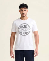 VRS MAN'S PRINTED LOGO T-SHIRT | WHITE