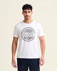 VRS MAN'S PRINTED LOGO T-SHIRT | WHITE