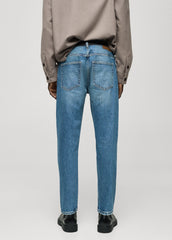 MANGO JEANS BEN TAPERED SLIM FIT | LIGHT BLUE