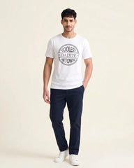 VRS MAN'S PRINTED LOGO T-SHIRT | WHITE
