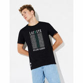 LACOSTE ORI RARE ROLAND GARROS T-SHIRT | BLACK