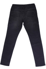 JACK & JONES RIPPED-SLIM FIT JEANS MENS | BLACK