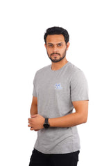 JACK & JONES. MEN T-SHIRT SHARK | GREY