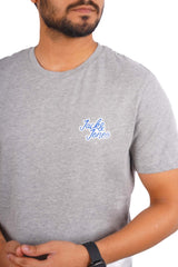 JACK & JONES. MEN T-SHIRT SHARK | GREY