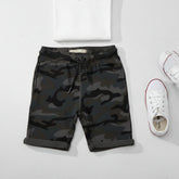 P.A.L.M.I.N.O PREMIUM QUALITY ARMY GREY PRINTED SHORT