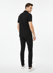 KAPPA CLASSIC POLO SHIRT FOR MEN | BLACK