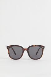 H&M square-shaped tortoiseshell sunglasses