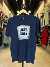 JACK & JONES GRAPHIC T-SHIRT FOR MEN | NAVY BLUE