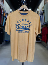 DIESEL AUTHENTIC ORIGINAL STATE GRAPHIC T-SHIRT| MUSTARD YELLOW