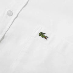 LACOSTE PREMIUM OXFORD SHIRT MEN | WHITE