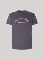 PEPE JEANS LONDON EDWARD SLIM FIT |T-SHIRT WASHED BLACK