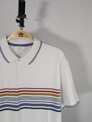 NEXT PREMIUM WHITE POLO SHIRT FOR MEN-CLASSIC ELEGANCE & COMFORT