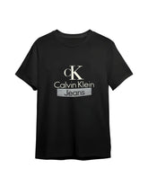 CALVIN KLEIN JEANS VARSITY LOGO T-SHIRT | BLACK