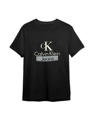 CALVIN KLEIN JEANS VARSITY LOGO T-SHIRT | BLACK