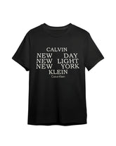CALVIN KLEIN JEANS VARSITY LOGO T-SHIRT | BLACK