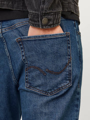 JACK & JONES relaxed fit dark blue jeans for men