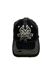 Black Realtree Xtra Baseball Cap – Trendy Flexfit cap for men & boys, ideal for gym, running & outdoor wear. Stylish, durable, and comfortable fit.