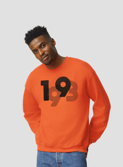 BLEND 1993 GRAPHIC SWEATSHIRT – PREMIUM RETRO - INSPIRED STREETWEAR ORANG