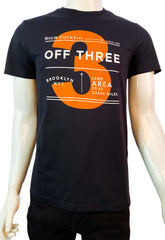 WHAT'S TODAY. CLASSIC GRAPHICAL PRINTED T-SHIRT | BLACK