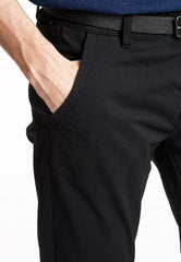 J.LIND CLASSIC MEN CHINOS | BLACK