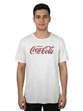 COCA-COLA ClASSIC LOGO T-SHIRT CASUAL WEAR | WHITE