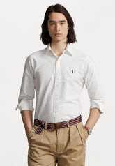 POLO RALPH LAUREN SLIM FIT OXFORD SHIRT | WHITE