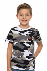 BIG STAR camouflage round neck T-shirt – trendy, stylish, and comfy.