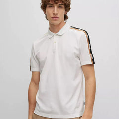 HUGO BOSS PARLAY 175 POLO SHIRT | WHITE