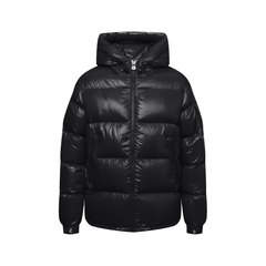 Moncler Ecrins black down jacket with removable hood - Handpicked Pakistan