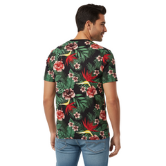 GUESS ECO CLASSIC LOGO SLIM FIT T-SHIRT | BLACK