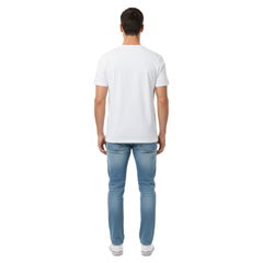 PEPE JEANS LONDON-ALCOTT-REGULAR FIT-T-SHIRT | WHITE