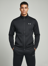 Under Armour elite tracksuit jacket and trouser black - Handpicked Pakistan