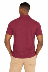 US POLO ASSN. GOLF PRO FIT SHORT SLEEVE POLO SHIRT | MAROON