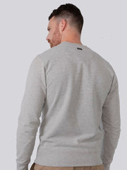 PETROL INDUSTRIES-ROUND NECK-SWEATSHIRT | GREY