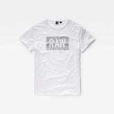G-STAR RAW CROSTTAN ROUND NECK SHORT SLEEVE T-SHIRT | WHITE