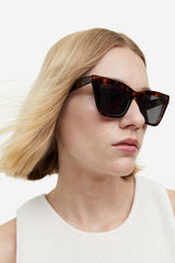 H&M CAT-EYE SUNGLASSES BROWN/TORTOISESHELL PATTERND