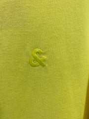JACK & JONES PLAIN POLO | YELLOW