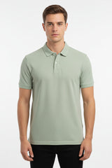 ESPRIT REGULAR FIT MENS POLO SHIRT | PISTACHIO