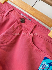 Premium Pink Denim Shorts for Women – Effortless Summer Style