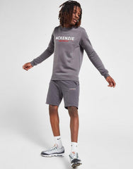 MCKENZIE ESSENTIAL FLEECE MEN’S SHORTS | GREY