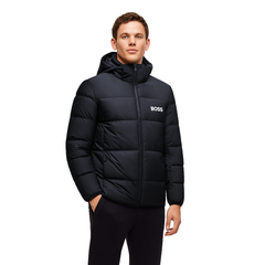 Hugo Boss navy premium puffer jacket for men - Handpicked Pakistan