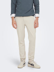 ONLY & SONS ONSMARK SLIM FIT CHINO TROUSER | MOONSTRUCK